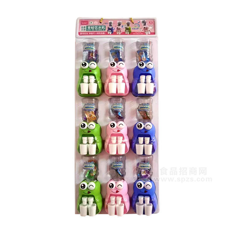 创意儿童玩具糖果青蛙饮水机模型