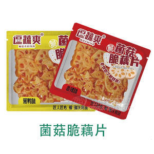 逗蔬爽菌菇脆藕片黑鸭味香辣味