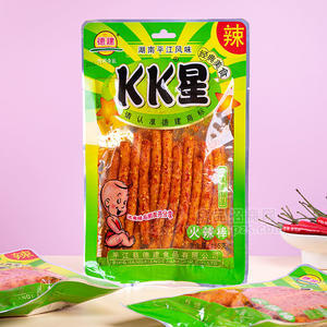 德建KK星火辣棒調(diào)味面制品湖南平江風(fēng)味招商116g