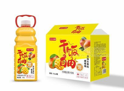 迪缦干饭自由1.5L复合果汁饮料系列