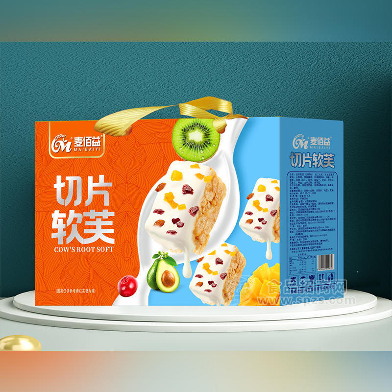 麦佰益切片软芙沙琪玛箱装招商