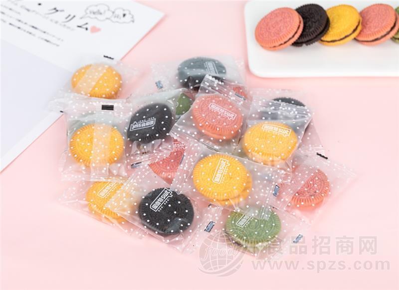 思维特综合巧克力夹心四种口味烘焙食品