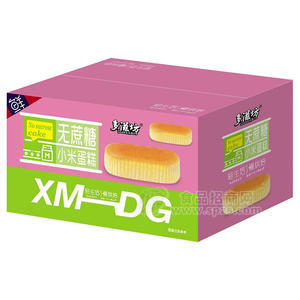 多滋坊无蔗糖小米蛋糕箱装烘焙食品招商