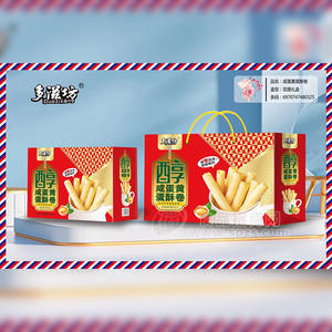 多滋坊咸蛋黄蛋酥卷礼盒装休闲食品招商