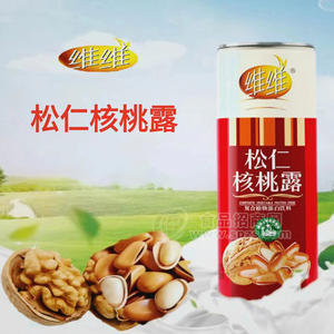 維維松仁核桃露復(fù)合植物蛋白飲料罐裝招商