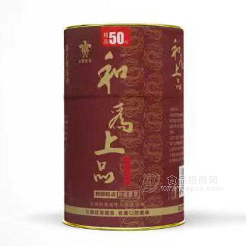 和为上品槟榔休闲食品小零食红色罐装50元招商 