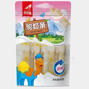 可可隆駝奶條砂質型奶糖糖果原味休閑食品袋裝招商88g