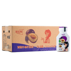 康樂妮西梅汁果汁飲料箱裝招商245ml×8瓶