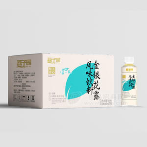 荔子園金銀花露風(fēng)味飲料茶飲料低糖茶飲料550ml×15瓶