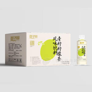 荔子园青柠檬茶风味饮料喝前摇一摇箱装茶饮料550ml×15瓶