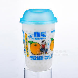 一杯宝黄桃甘露酸奶味风味饮料瓶装招商450g