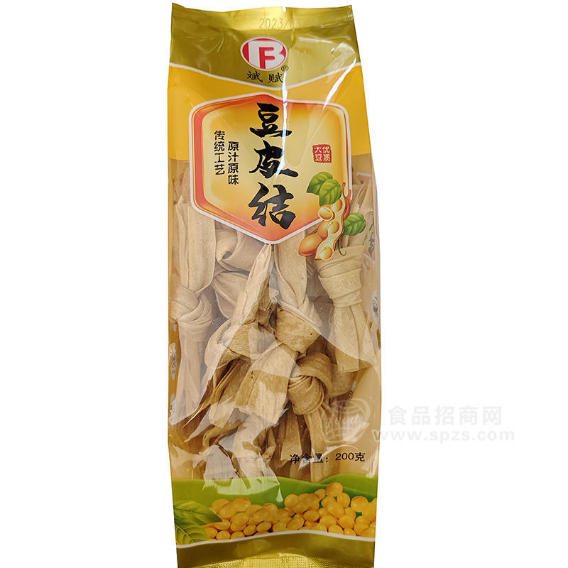 斌賦豆皮結(jié)豆制品優(yōu)質(zhì)大豆200g