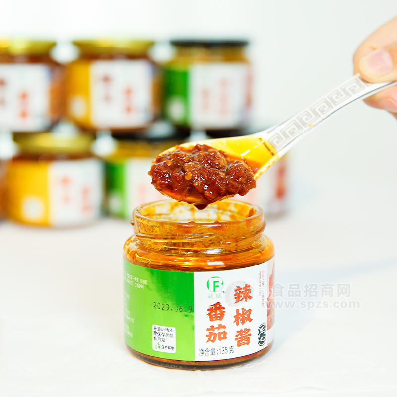 斌赋赤城特产番茄辣椒酱佐餐酱135g