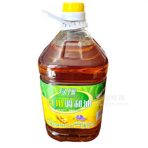 绿雕食用调和油大豆油4.5L