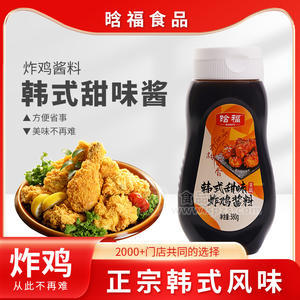 晗福食品韩式甜味炸鸡酱料380g
