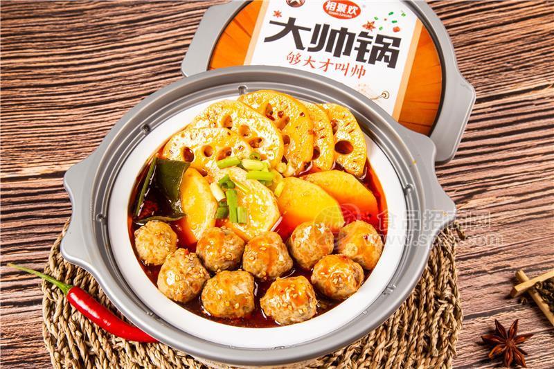 相聚欢大帅锅潮汕牛肉丸盒装440g