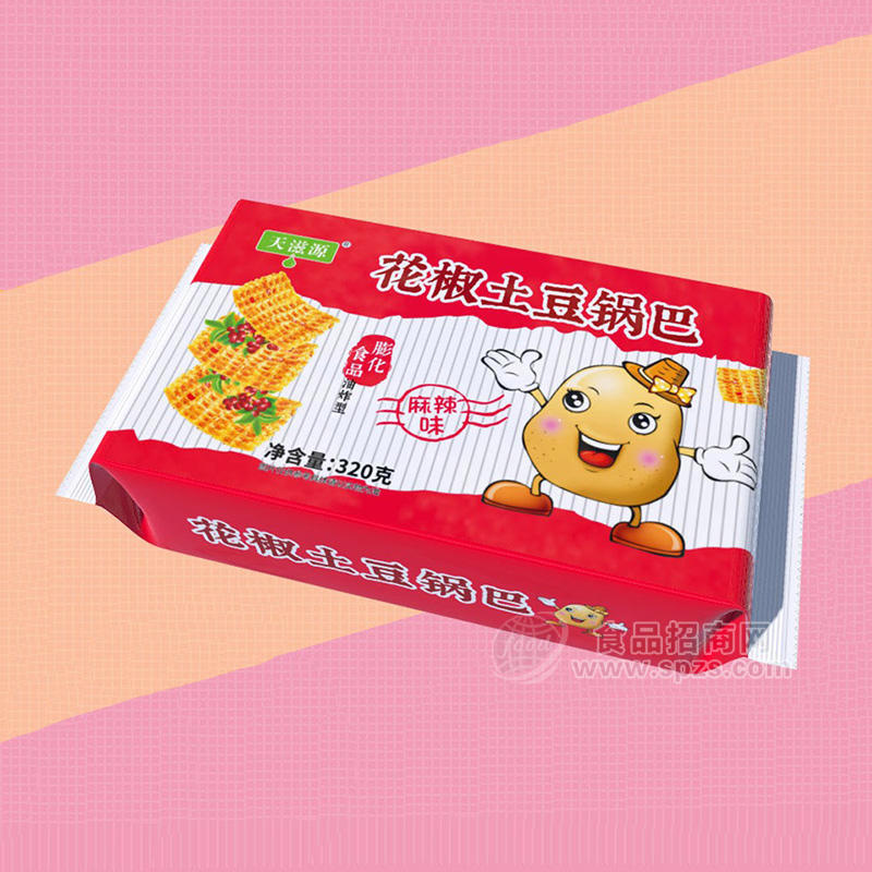 天滋源花椒土豆锅巴麻辣味320g