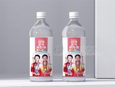 長益玫瑰花味無氣蘇打水398ml