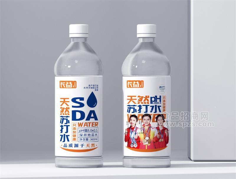 長益天然蘇打水360ml