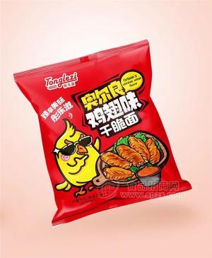 彤乐滋干错面奥尔良鸡翅味方便食品