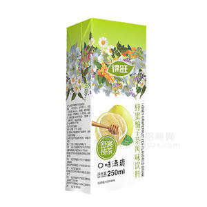 锦旺蜂蜜柚子茶风味饮料盒装招商250ml