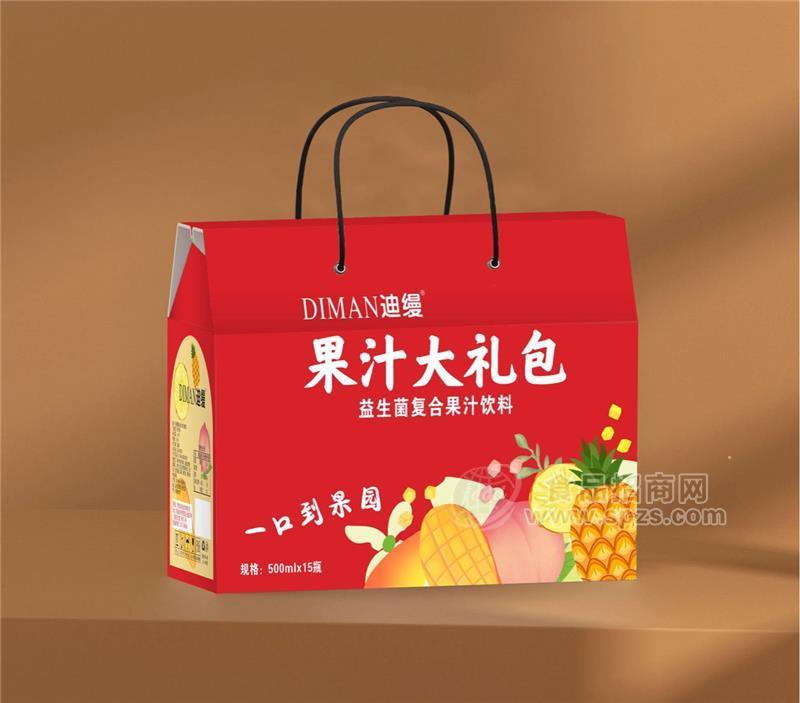 ·迪缦复合果汁饮料多种口味礼盒装 