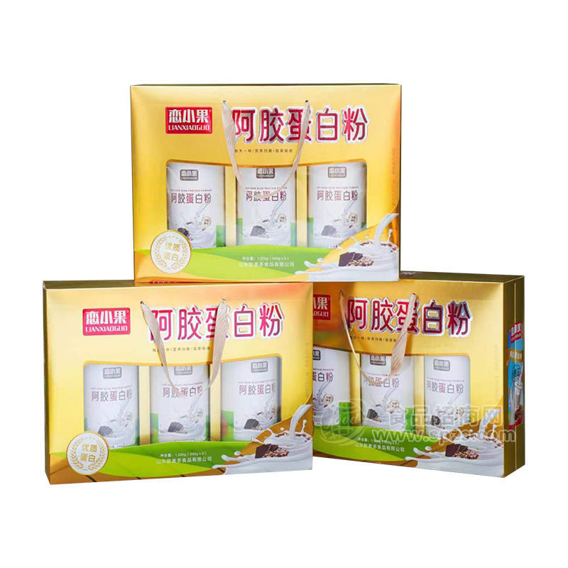 戀小果阿膠蛋白粉沖調(diào)食品招商1.02kg