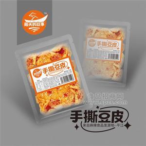 船夫的故事手撕豆皮休闲食品22克