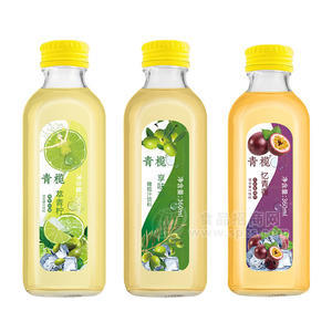 青榄柠檬萃青柠橄榄汁享味来百香果忆清香复合果汁饮料360ml