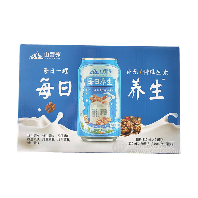 山營(yíng)養(yǎng)維生素奶飲料箱裝招商310ml