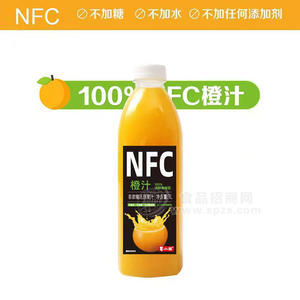 董小萌NFC橙汁果汁飲料1L