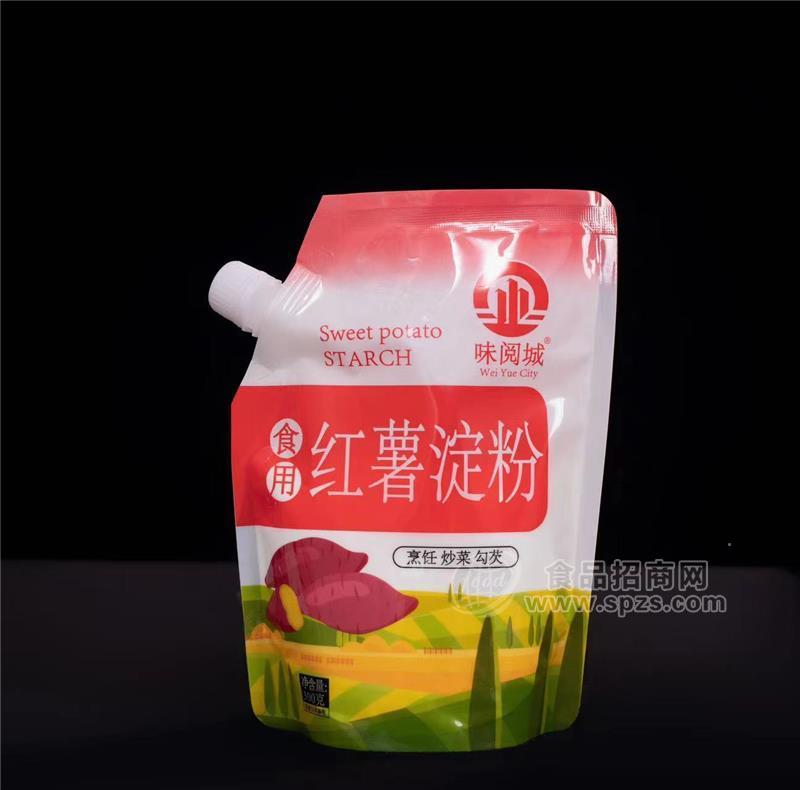 ·味阅城红薯淀粉自立防尘口袋装调味品300g 