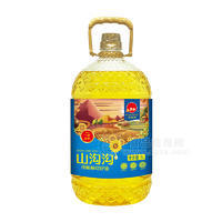 山沟沟压榨葵花籽油食用油5L
