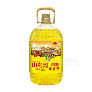 山溝溝一級(jí)大豆油食用油5L