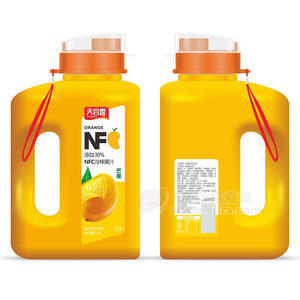 天合露NFC冷榨果汁芒果味复合果汁饮料瓶装招商1.5L