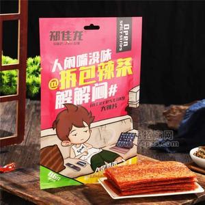 郑佳龙拆包辣条大辣片86克