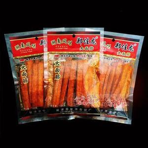 鄭佳龍湘南風(fēng)味大面筋辣條休閑食品102g