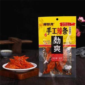郑佳龙手工辣条芝麻辣片调味面制品36克