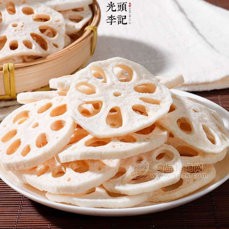 苗蔬蔬蓮藕脆果蔬脆片廠家原料散貨供應生產(chǎn)加工代理加盟批發(fā)訂制