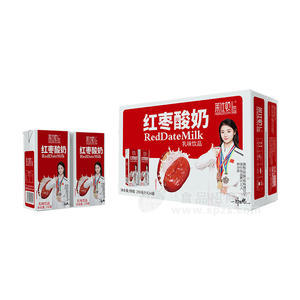 莱仕顿红枣酸奶乳味饮品箱装招商250ml×24罐