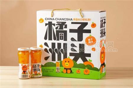 橘子洲头橘子罐头248g×8瓶礼盒