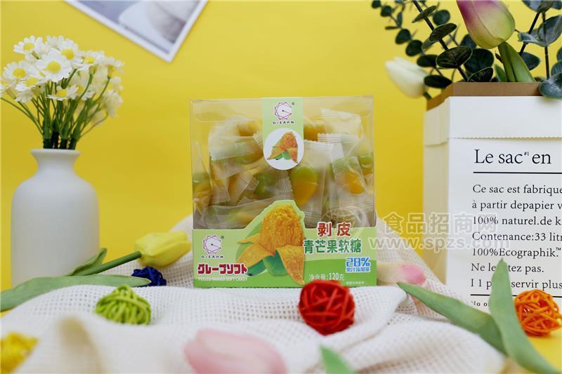 GrEARN剥皮青芒果软糖120g