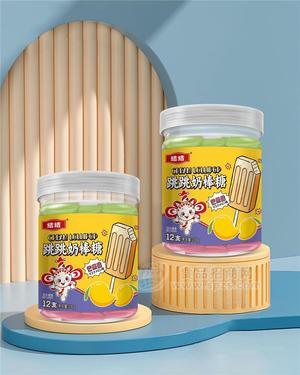 结结跳跳奶棒糖芒果味12支100g