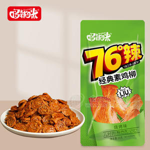 哆辣咪素鸡柳烧烤味调味面制品一元麻辣食品袋装招商26g