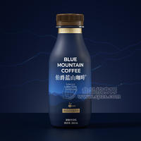 伯爵蓝山咖啡浓咖啡饮料瓶装招商300ml