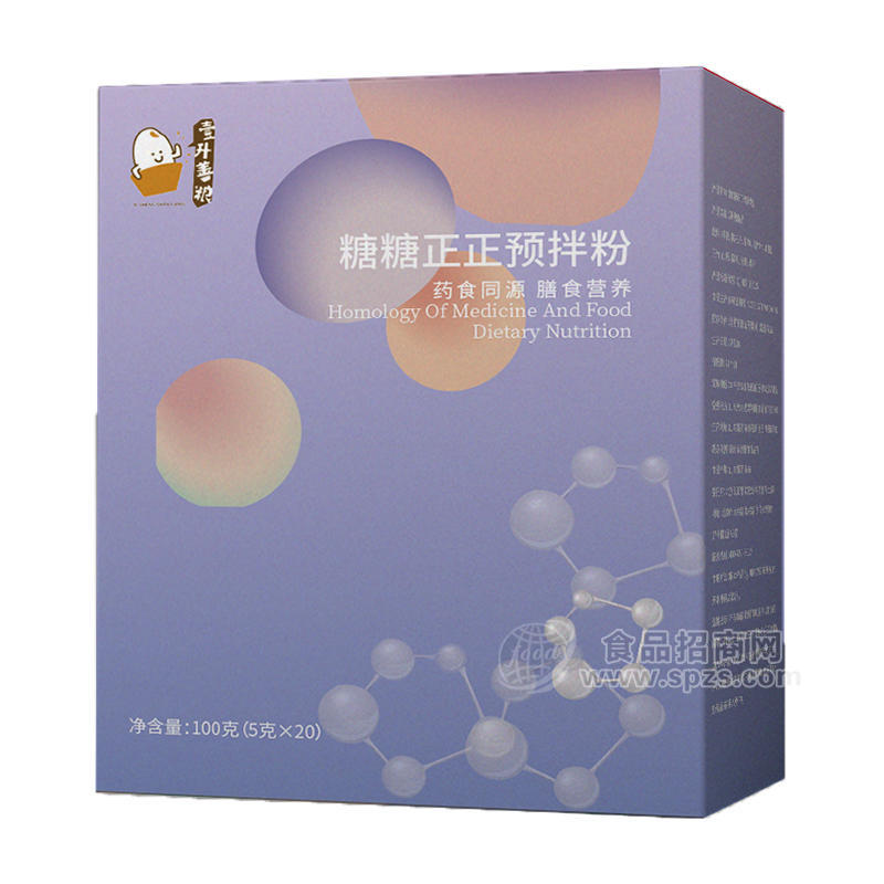 糖糖正正預(yù)拌粉藥食同源盒裝招商100g