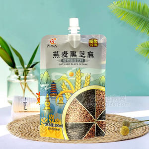 燕麥黑芝麻植物蛋白飲料300ml