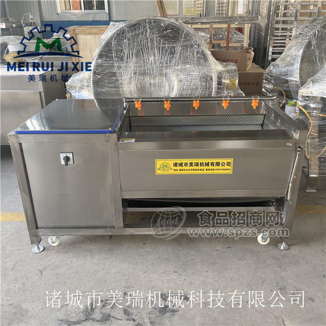 土豆去皮清洗机 红薯去皮清洗机 多功能毛辊清洗机