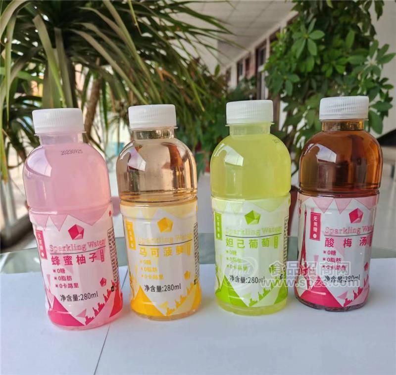 蜂蜜柚子/马可菠萝/妲己葡萄/酸梅汤无蔗糖饮料瓶装