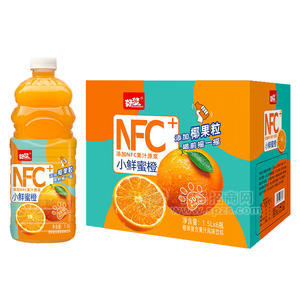 好梦橙味添加NFC复合果汁饮料箱装招商1.5L×6瓶